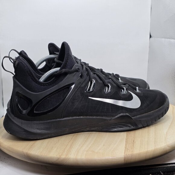 Nike Mens Zoom Hyperrev 2015 705370-001 Black Running Shoes Sneakers Size 11 - Picture 3 of 9